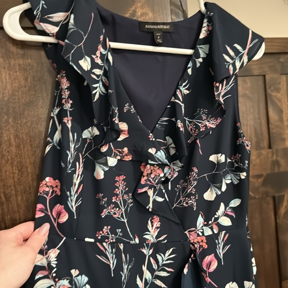 Banana Republic High-low Maxi Dress size 4 - Picture 2 of 5